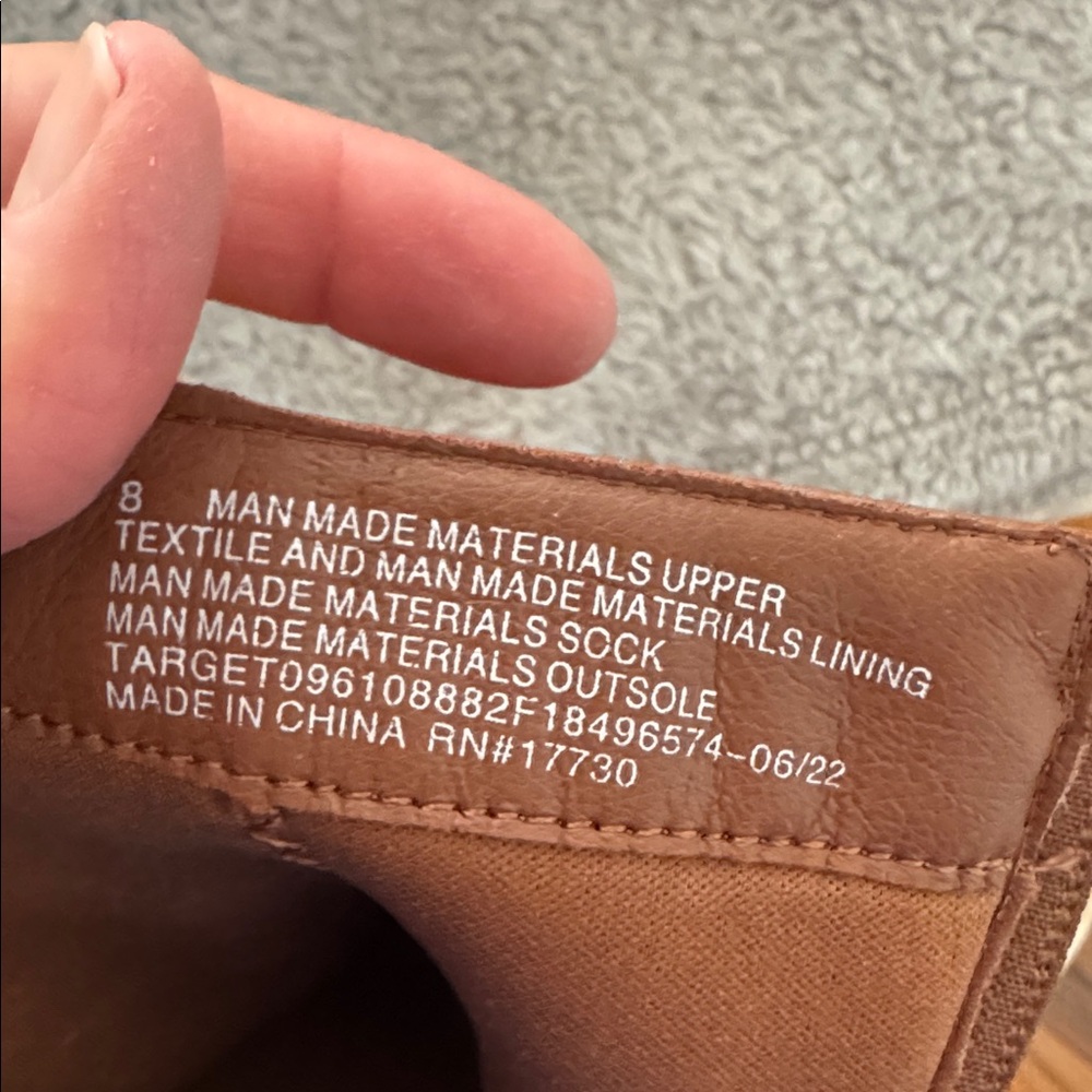 Universal Thread Brown Platform Ankle Clog Boots … - image 9